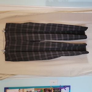 Gray Plaid Dress pants